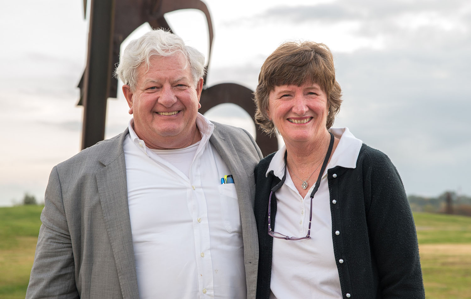 Warren Barnett and Cherie Martinez