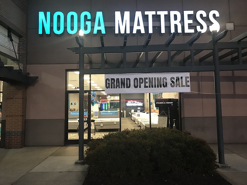 Nooga Mattress has opened a 4,200-square-foot store in Hamilton Village on Gunbarrel Road.