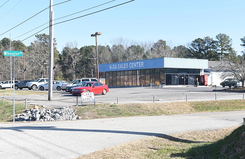 North Georgia Sales Center faces U.S. Highway 27, just north of LaFayette. The business is owned by Forrest Cate and has an address of 29 Wheeler Road.