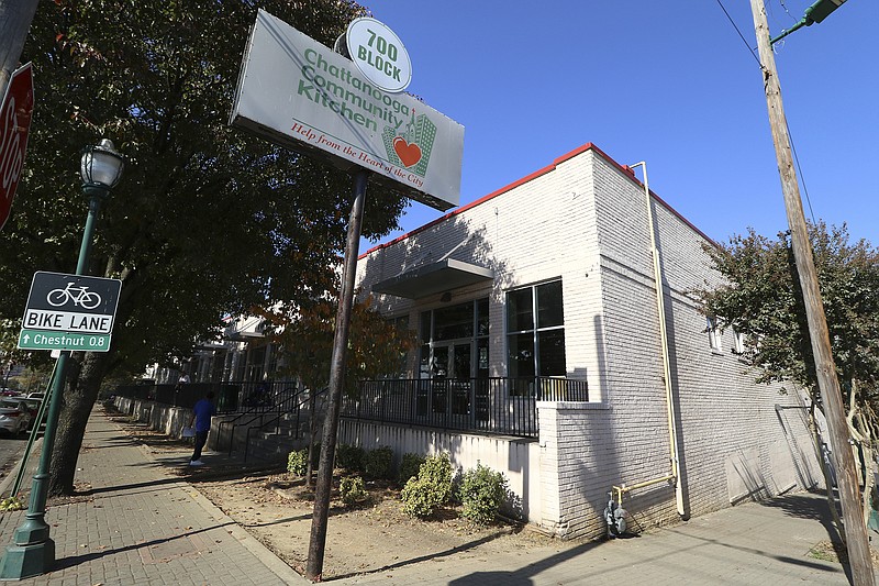 The Community Kitchen is located off East 11th Street in downtown Chattanooga.