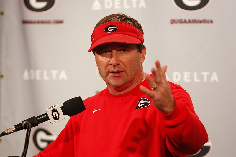 Georgia football coach Kirby Smart discusses his early signing class Wednesday afternoon in Athens.