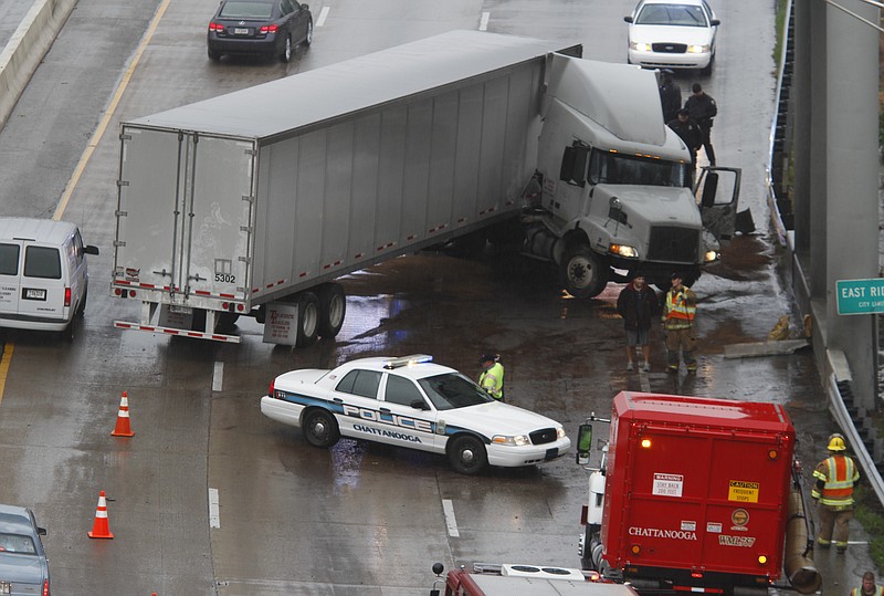 Could a terrorist cause a truck to wreck by hacking into its electronic logging device? A local trucker thinks it's possible, but a University of Michigan researcher says it's unlikely.