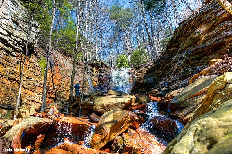 Cumberland Trail State Park: Stretching from Chattanooga to Cumberland Gap, Ky., completed sections of this Tennessee State Scenic Trail cross deep, lush gorges, rushing mountain streams and prehistoric rock formations along the escarpment of the Cumberland Plateau.