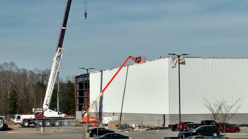 Plastic Omnium Auto Exteriors, which builds bumpers and fenders at its Enterprise South industrial park plant in Chattanooga, is expanding the factory. (Staff photo by Mike Pare)