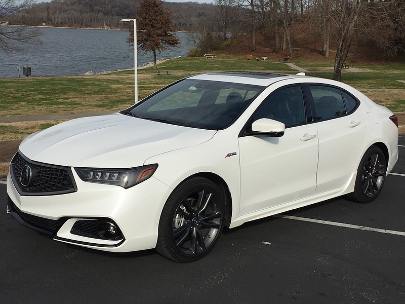 The 2018 Acura TLX A-Spec blends modern styling and high performance.

