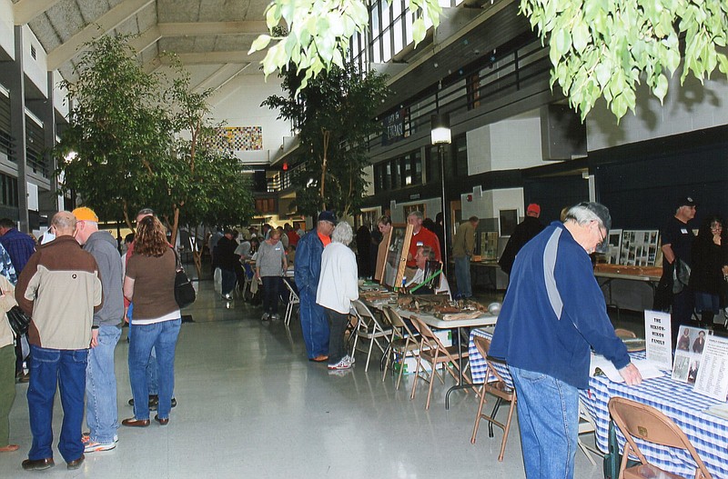 Attendees check out historical artifacts and information at the Soddy, Daisy and Montlake Historical Association's second annual history fair. This year's event is at Soddy-Daisy High School Saturday, Jan. 20 from 9 a.m. to 4 p.m. (Contributed photo)