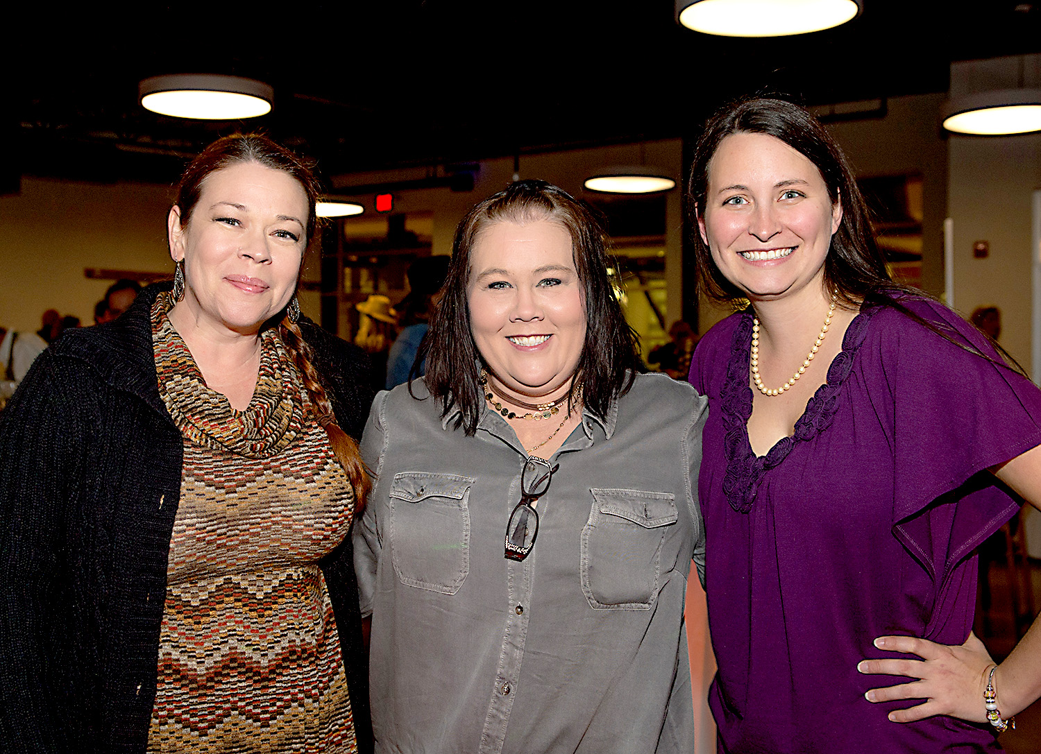 Wendy Davis, Kelly Lowry and Amanda Hughs