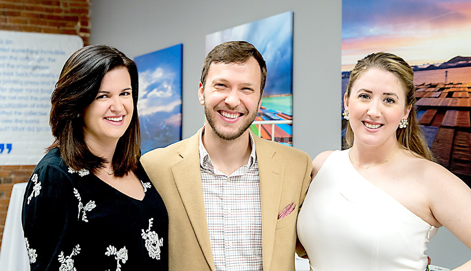 Emily Nolen, Ethan Carver and Brooke Fuller
