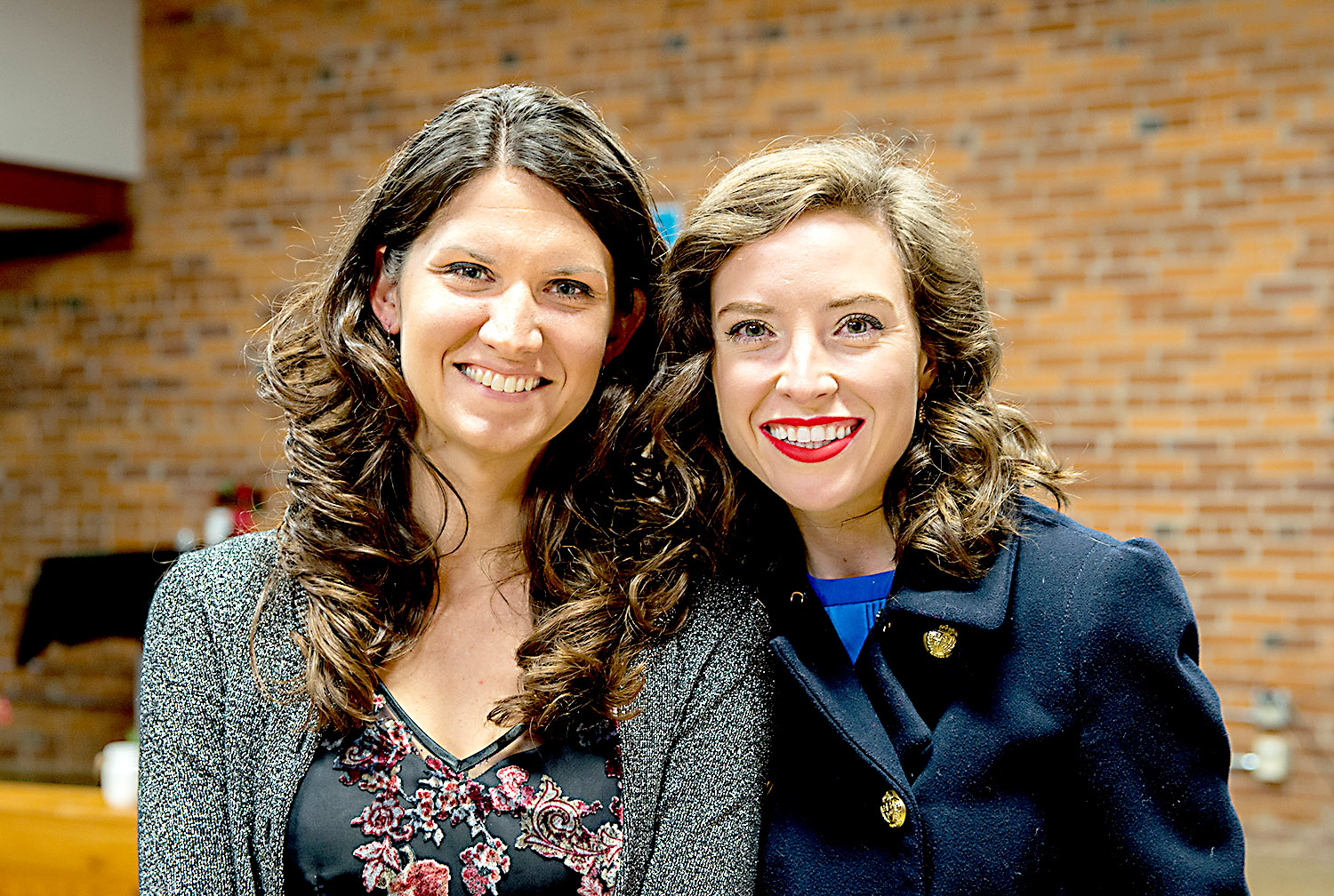 Carolyn Meyer and Danielle Pelton