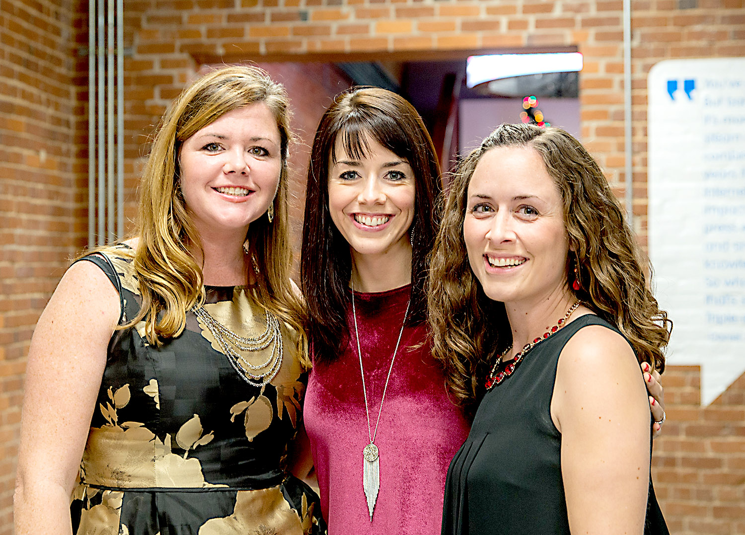 Amie Lusk, Haylee Hughes and Anna Scharff