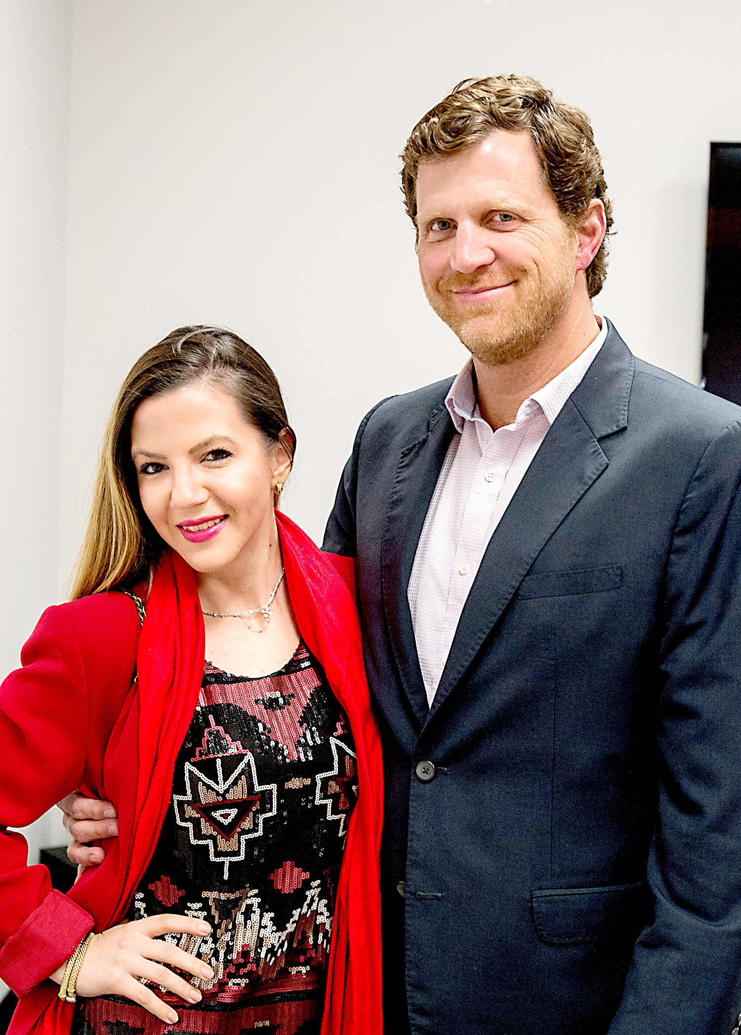 Nicole Lampru and Clarke Glover