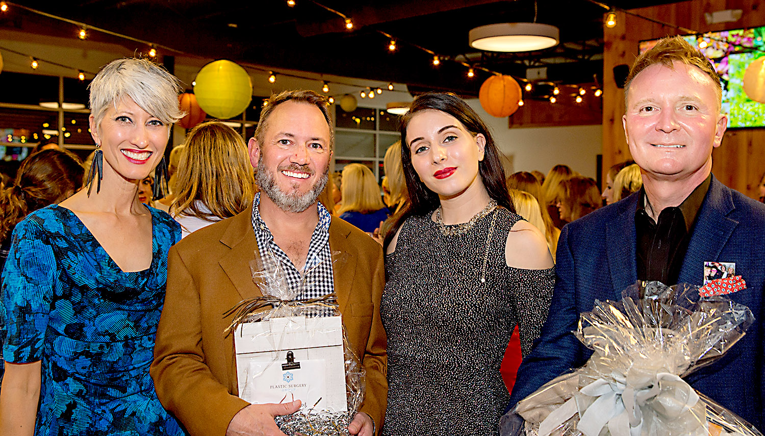 Darin Wright, Dr. Jason Rehm, Elea Wright and Dr. Mark Brezeinski