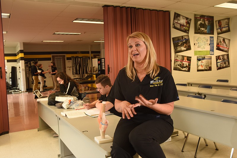 Bethany White is health sciences teacher at Hixson High School.