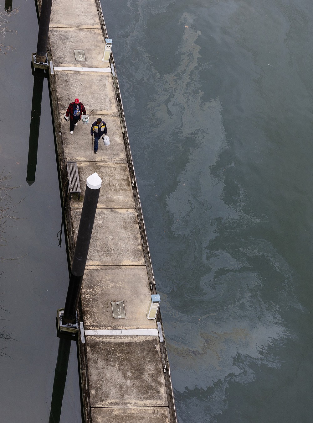 Oil spill from deButts Yard retention pond could have significant