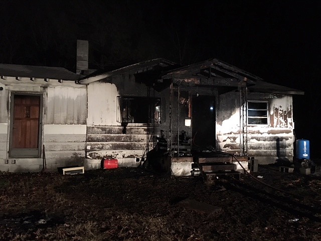 Spencer Cantrell's home at 74 Weaver Road, in Chatsworth, Ga. was destroyed by a fire at 1 a.m. on Wednesday, Jan. 10, 2018. Cantrell did not survive.
