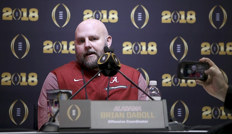 After a one-season stint as offensive coordinator at the University of Alabama, Brian Daboll has been hired for the same job by the Buffalo Bills. Daboll was an assistant coach for the New England Patriots before joining the Crimson Tide, who won the CFP national championship last week.