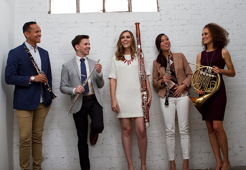 Texas quintet WindSync is known for presenting fully memorized concerts that often feature collaborators from the worlds of music, dance and multimedia. They will be part of a costumed, choreographed performance of "Peter and the Wolf" on Saturday at Hunter Museum of American Art.