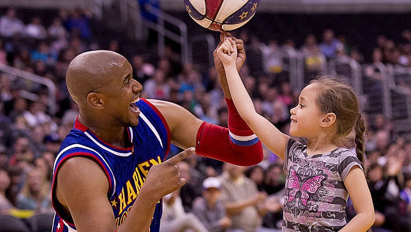 Lots of fun interaction with the audience's children is always part of a Globetrotters game. (Contributed Photo)