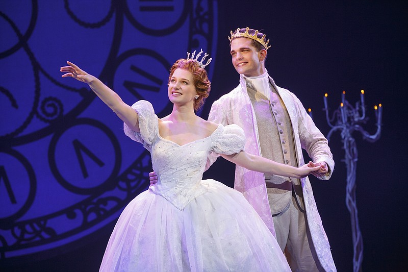 Tatyana Lubov and Louis Griffin are Cinderella and the Prince in the national touring company production of "Rodgers + Hammerstein's Cinderella."