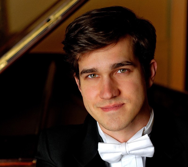 Lee University's Cahill Smith will be the piano soloist in the symphony's performance of Mozart's Piano Concerto No. 22.