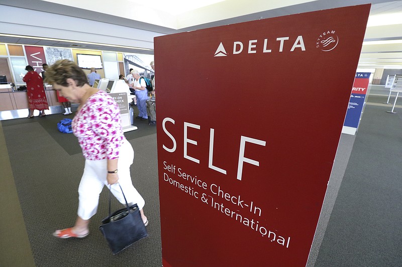 Staff file photo / Delta Air Lines posted a gain in boardings of nearly 8 percent at Chattanooga Metropolitan Airport last year over 2016, according to new figures.