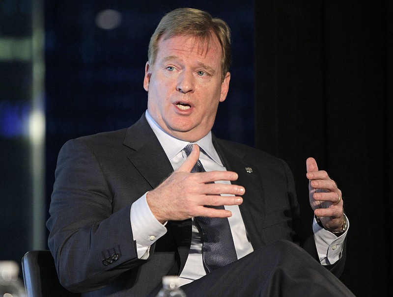 NFL Commissioner Roger Goodell wants to keep politics out of the Super Bowl after allowing it on the field by permitting players to kneel during the national anthem.