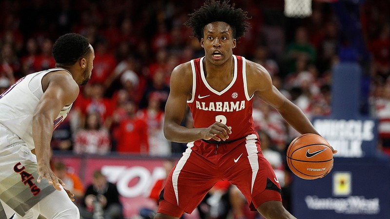 Alabama freshman guard Collin Sexton has averaged an impressive 18.5 points per game this season, but that pales to the average of 30.3 points per game for Oklahoma freshman guard Trae Young. The Crimson Tide will host the Sooners on Saturday afternoon.