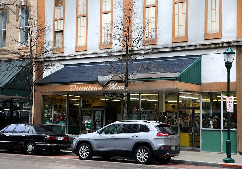 The Downtown Mart building is located on the 700 block of Market Street.