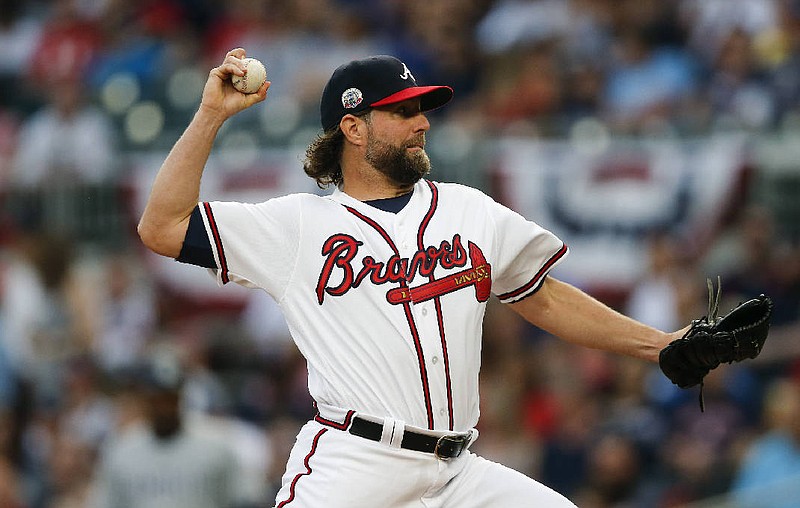 Pitcher R.A. Dickey, who had a 10-10 record last season in 31 starts with the Atlanta Braves, will be the featured speaker Tuesday night at the FCA's annual Road to Victory Banquet at the Catoosa County Colonnade. Dickey is not currently signed with a team.