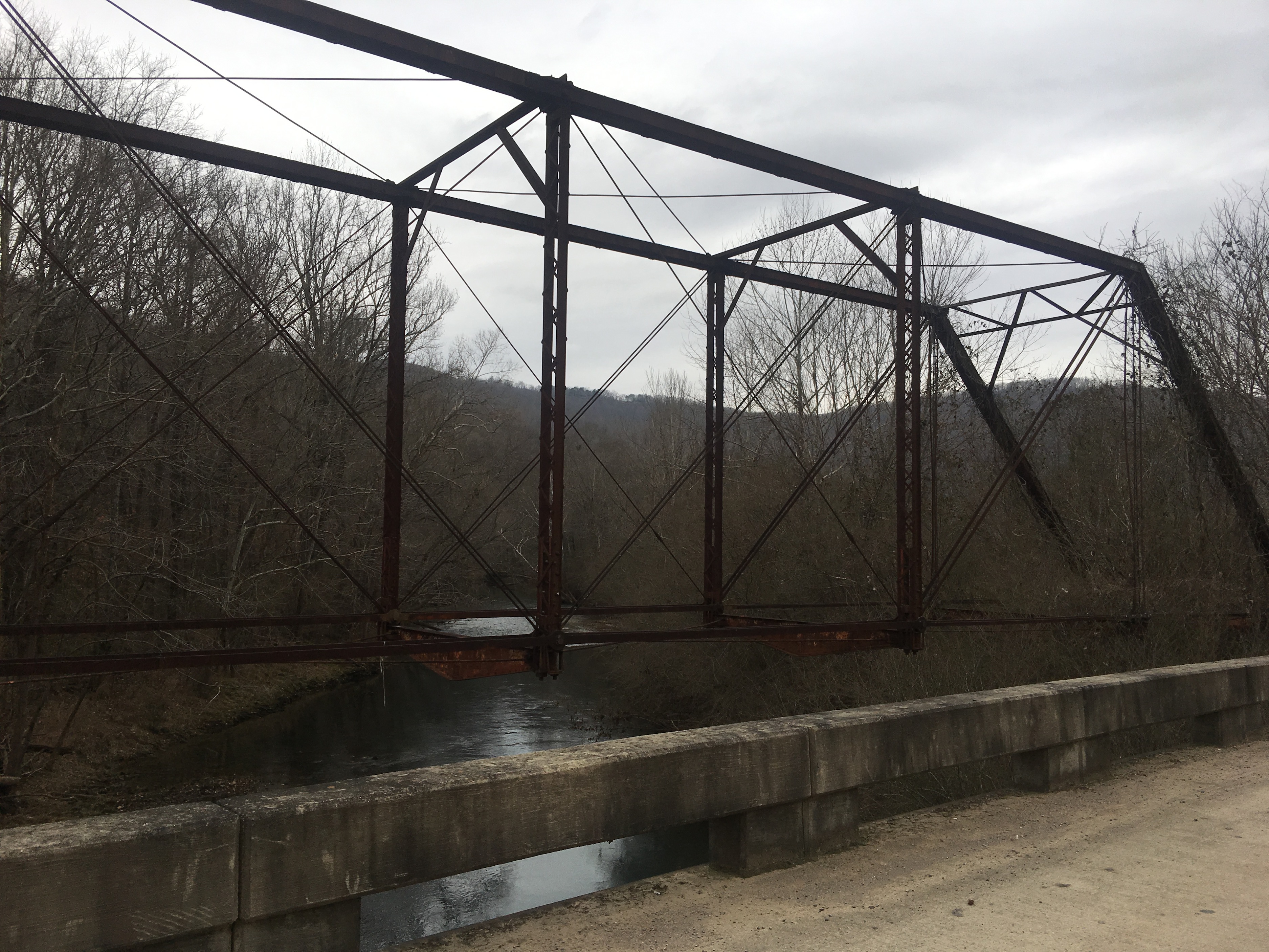 The old Ellis Cove Road bridge in the Battle Creek area of Marion County in January was the subject of a reversal of a decision made back in November to declare the bridge surplus property. The bridge is more than 100 years old.