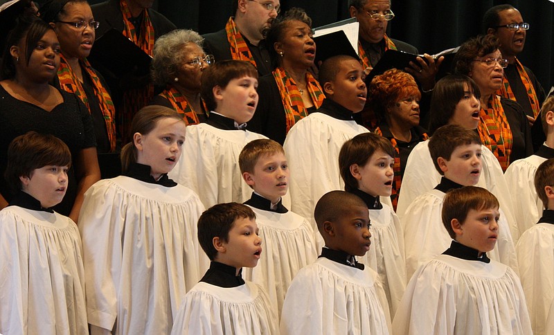 The Chattanooga Boys Choir and Chattanooga Choral Society for the Preservation of African-American Song will present their annual Simmons-O'Neal Memorial Concert on Sunday afternoon at First Baptist Church in the Golden Gateway.