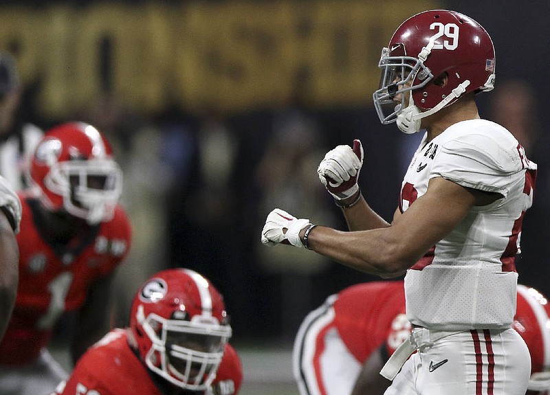Defensive back Minkah Fitzpatrick is among the 14 Alabama players who were invited Tuesday to participate in next month's NFL combine in Indianapolis.