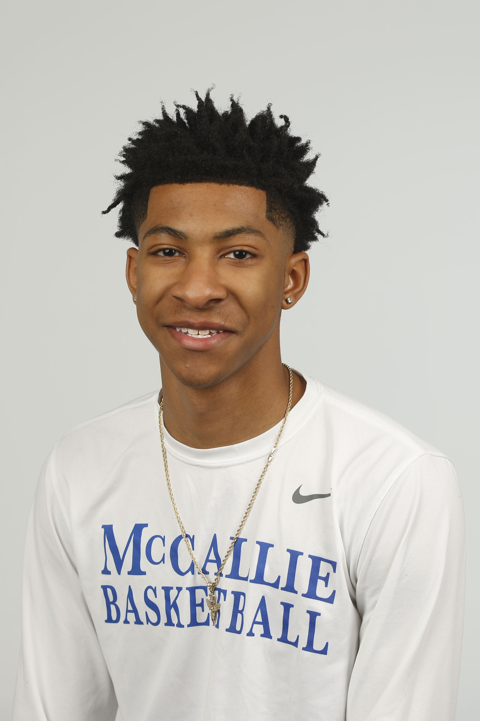 McCallie player Jr Clay is photographed for the Times Free Press Best of Preps basketball team Thursday, March 22, 2017, in Chattanooga, Tenn.