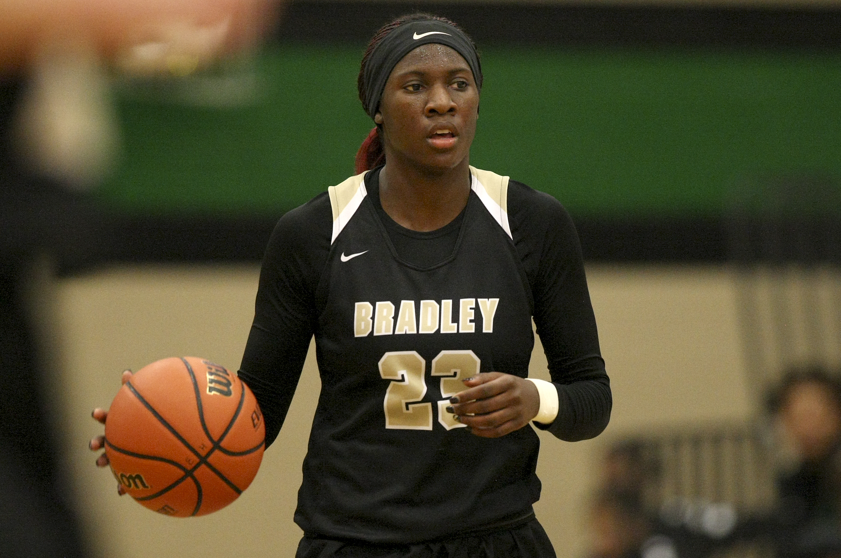 Bradley Central's Rhyne Howard (23) takes the ball down court against East Hamilton at East Hamilton Middle/High School on Monday, Dec. 18, 2017 in Ooltewah, Tenn.