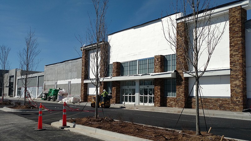 Burlington plans to open a new store in the Village at Waterside lifestyle center in East Brainerd in May. (Staff Photo by Mike Pare)