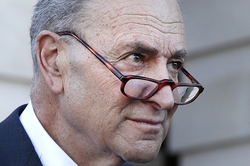 In 2014, Senate Minority Leader Chuck Schumer, D-N.Y., was singing, "I love a parade."