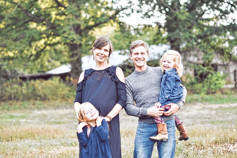 Katherine and Marshall Teague, along with their growing family, want to share the benefits of their 40-acre farm's natural approach with the community, offering delivery and subscriptions. (Contributed photo)