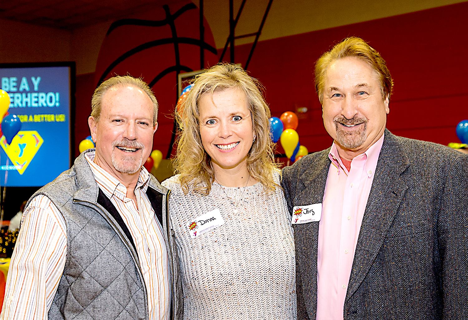 Rick Dunn, Dr. Donna Van Natten and Jerry Sterling
