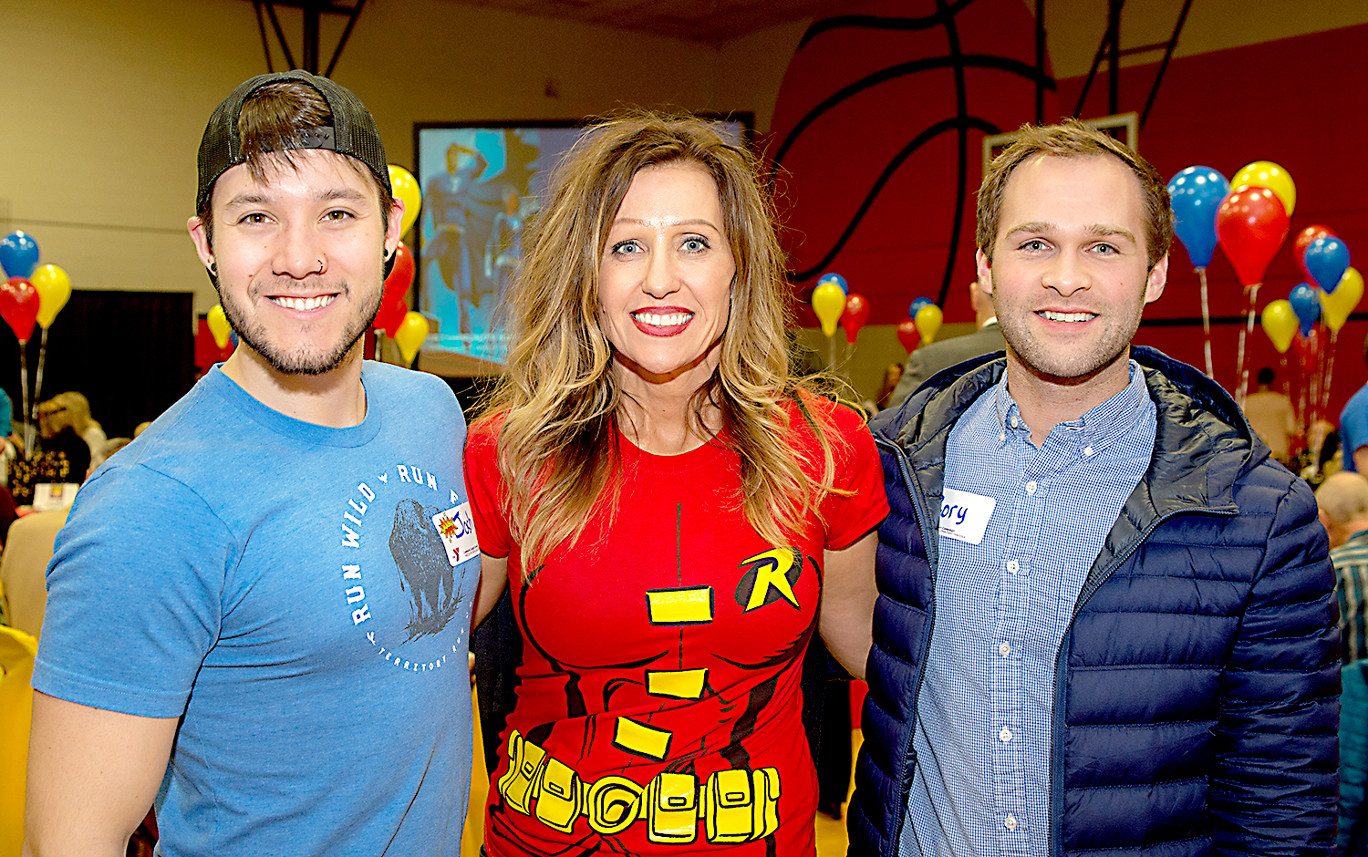 Josh Tryon, Debbie Roth and Cory Howard
