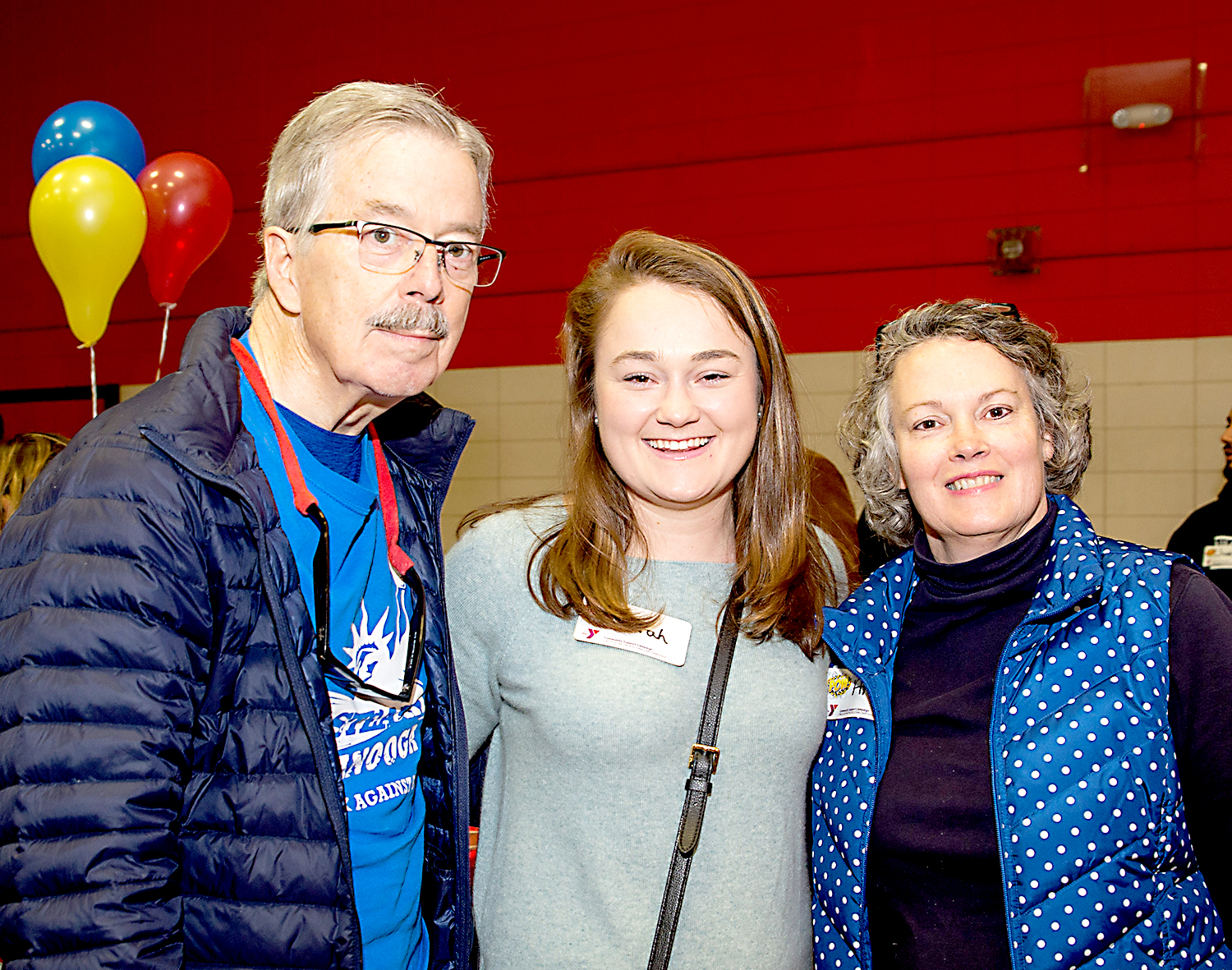 Larry, Sarah and Ann Morgan