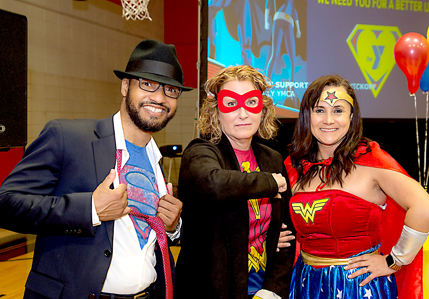 Jonathan Butler, Janet Dunn and Gladys Pineda-Loher