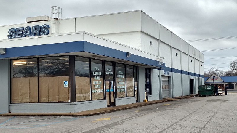 Staff photo by Mike Pare / The site of the closed Sears auto center next to Northgate Mall will become home to a pair of new Hixson restaurants.