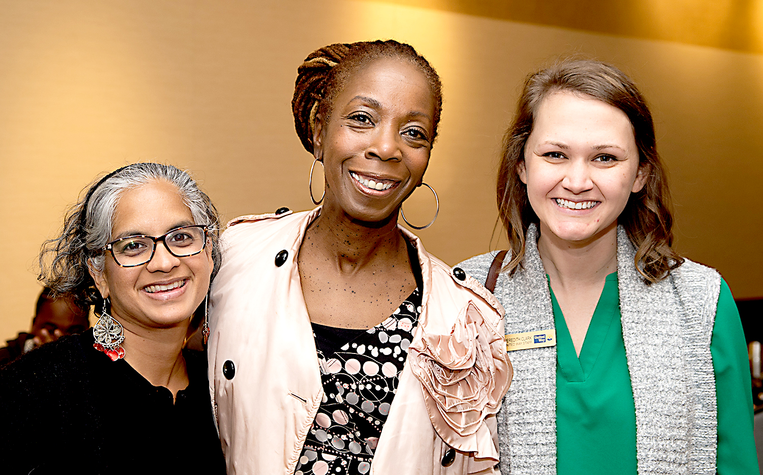 Smita Donthamsetty, Elizabeth Williams and Meredith Clark
