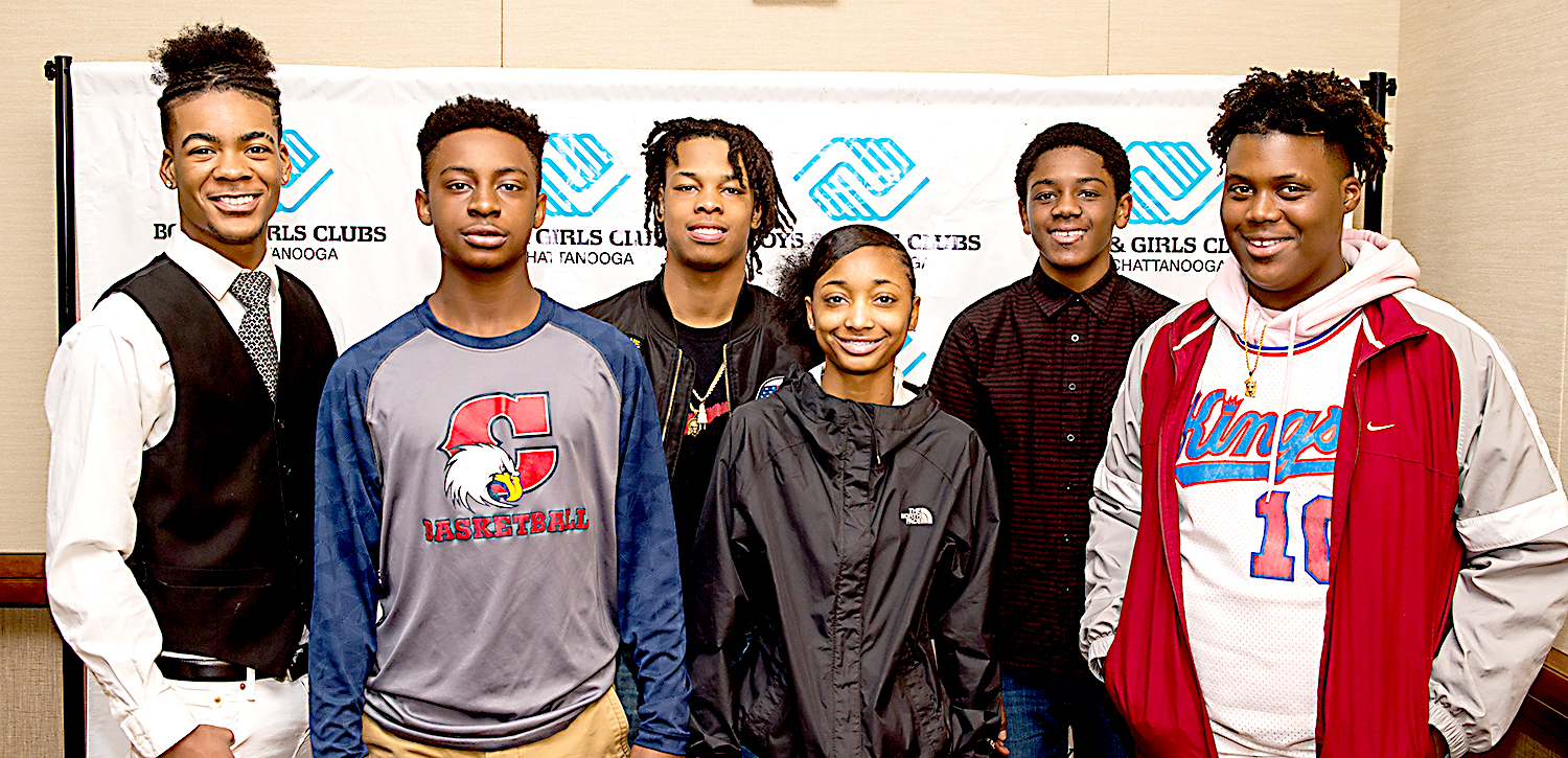 Deveonte Overton, Kelvean Smith, Xavier Favors, Kielonnie Stocks, Solomon Delk and Brandon Fennell