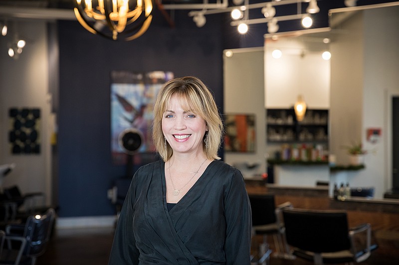 Pasha owner Kathryn Werk focuses on the impact her salon can have — which goes well beyond a masterful haircut. (Contributed photo)