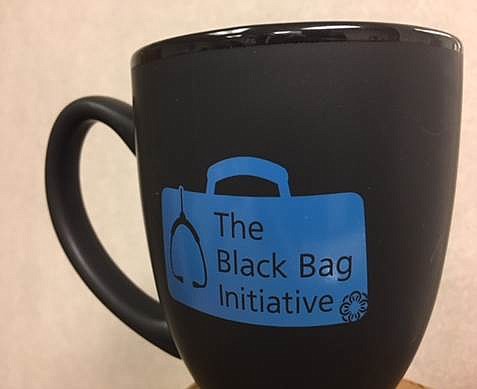 The Black Bag Initiative mug