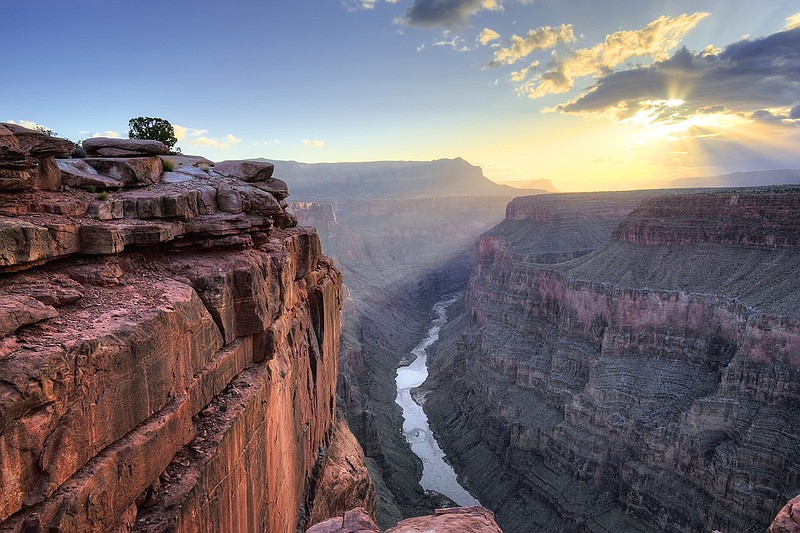 Toroweap Overlook on the north rim of the Grand Canyon National Park, Arizona.