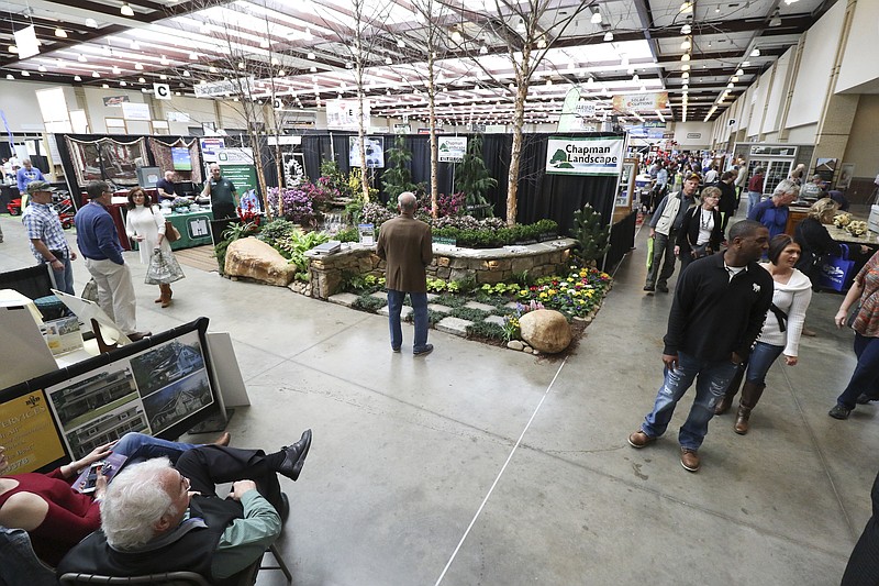 Elaborate patio and outdoor living areas are always favorite displays of visitors to the Tri-State Home Show. The 52nd Tri-State Home Show opens Friday, continuing through Sunday afternoon.