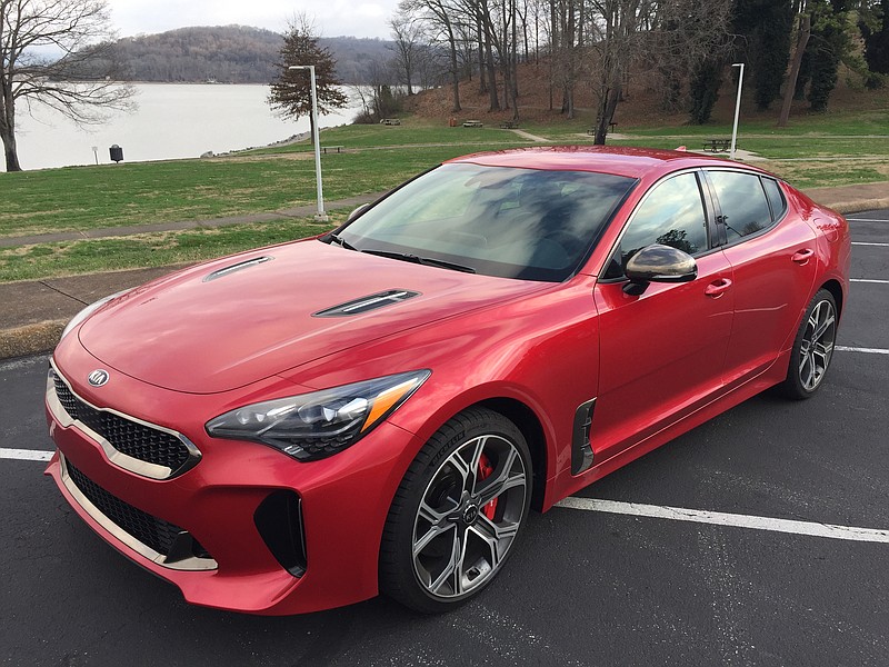 The new-for-2018 Kia Stinger makes a bold stying statement.


