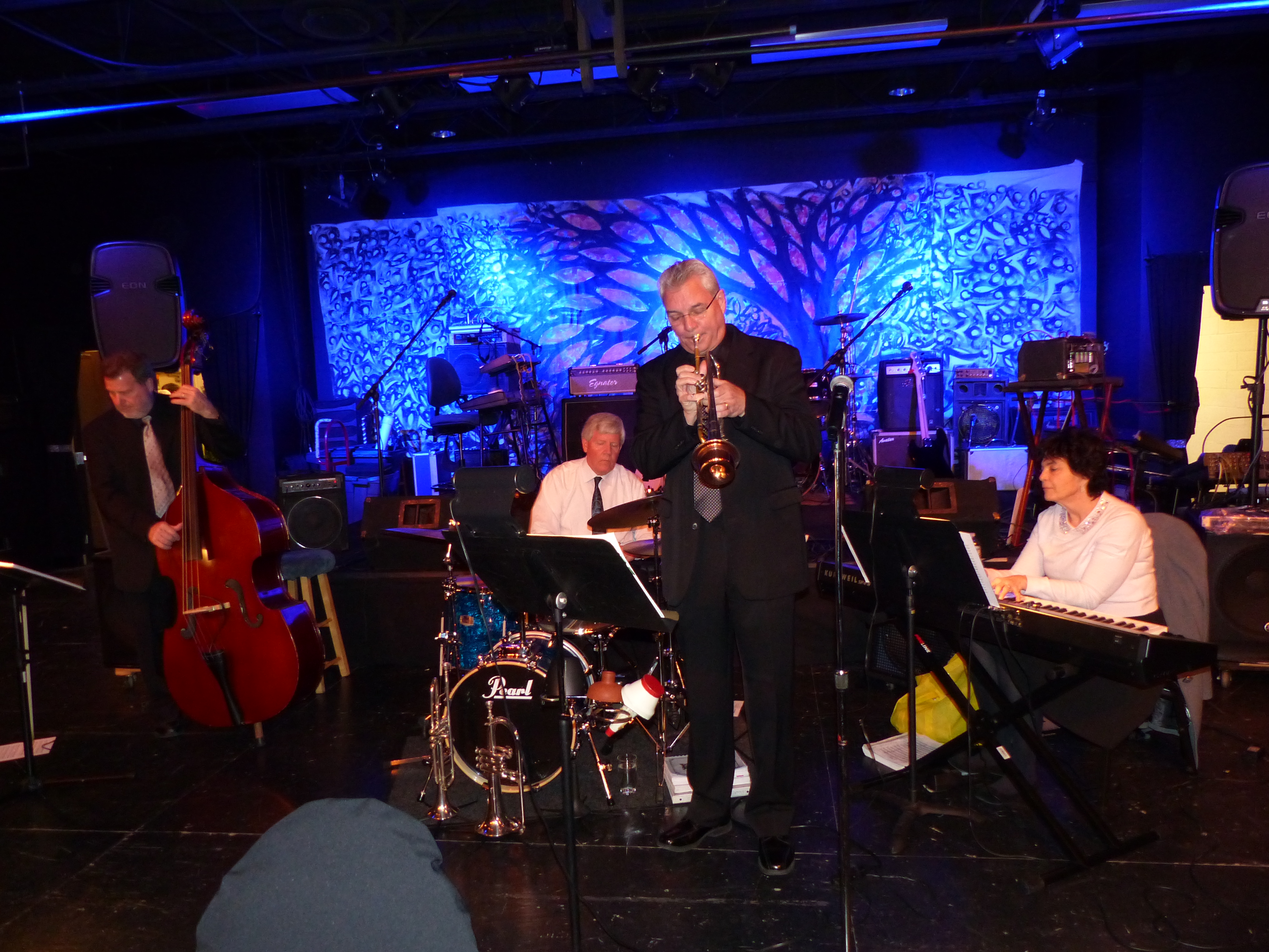 Tim Hughes Quartet, featuring Tim Hughes, Robin Payne, Robert Grier and David Payne.